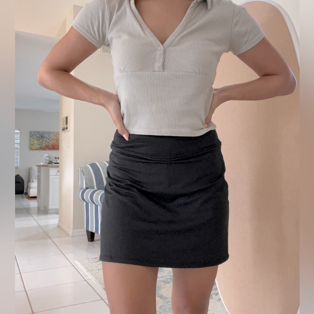 NWOT Black Tennis Skort Size X-Small